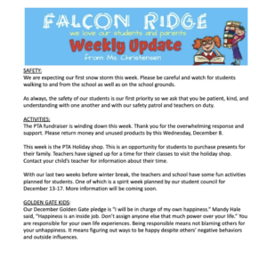 Archived posts – Falcon Ridge Elementary